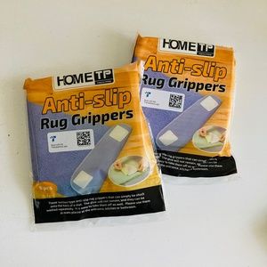 Home Techpro Rug Pad Gripper, 2 Packs of Non Slip Washable Grippers for Rug